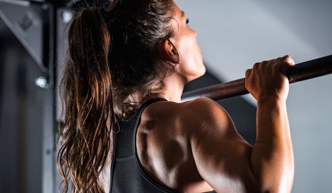 Pull up discount bar women's exercises