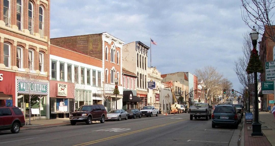 Main Street in Lancaster Ohio